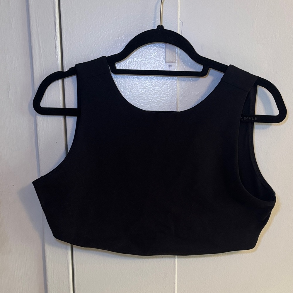 Black Crop Top